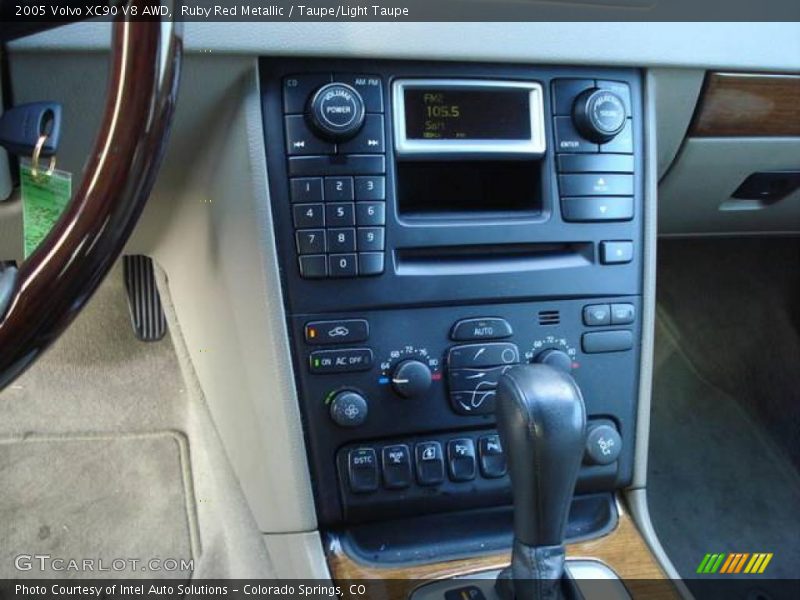 Ruby Red Metallic / Taupe/Light Taupe 2005 Volvo XC90 V8 AWD