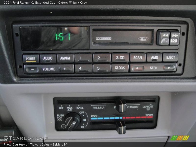 Oxford White / Grey 1994 Ford Ranger XL Extended Cab