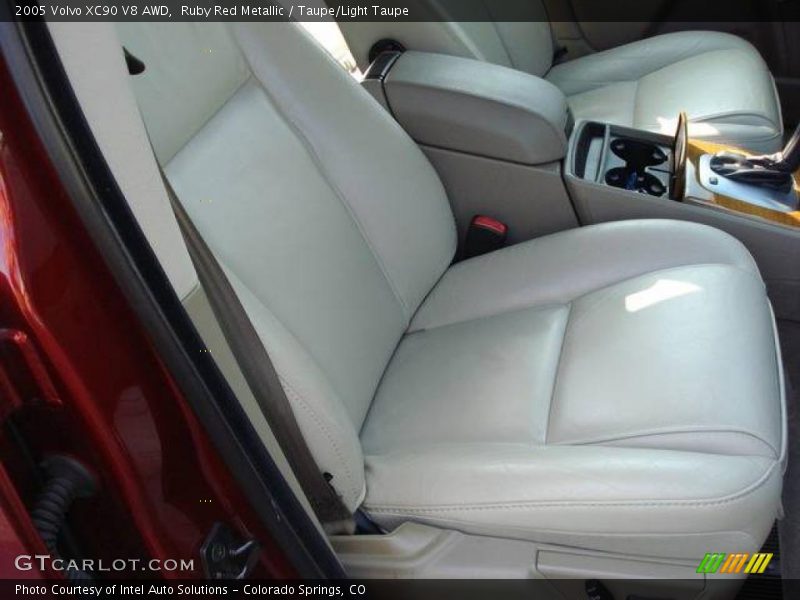 Ruby Red Metallic / Taupe/Light Taupe 2005 Volvo XC90 V8 AWD