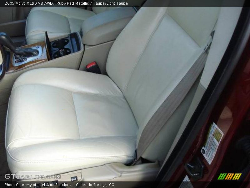 Ruby Red Metallic / Taupe/Light Taupe 2005 Volvo XC90 V8 AWD