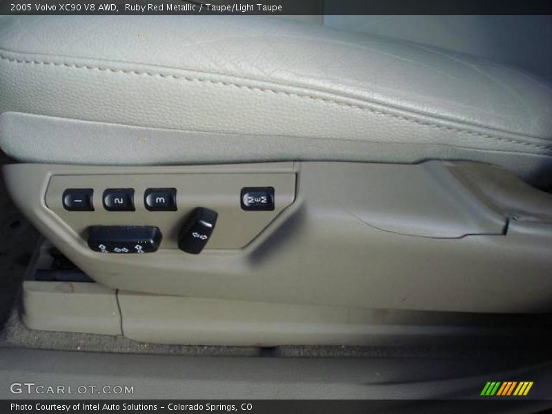 Ruby Red Metallic / Taupe/Light Taupe 2005 Volvo XC90 V8 AWD