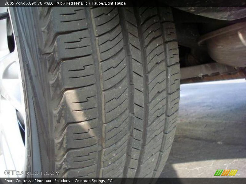 Ruby Red Metallic / Taupe/Light Taupe 2005 Volvo XC90 V8 AWD