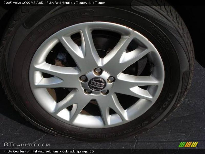 Ruby Red Metallic / Taupe/Light Taupe 2005 Volvo XC90 V8 AWD
