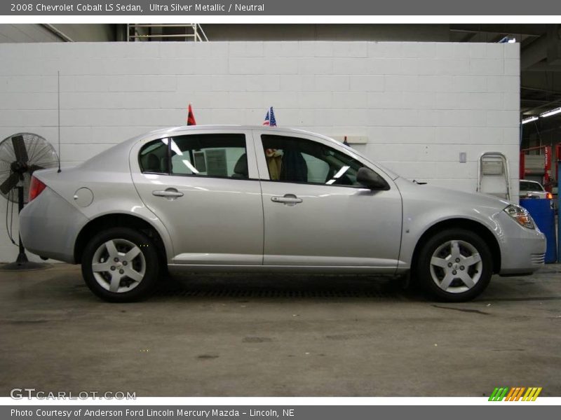 Ultra Silver Metallic / Neutral 2008 Chevrolet Cobalt LS Sedan