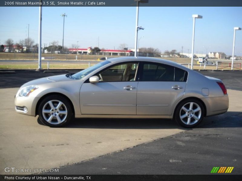 Smoke Metallic / Cafe Latte 2006 Nissan Maxima 3.5 SE