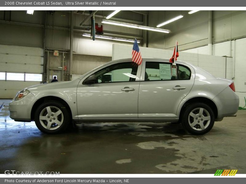 Ultra Silver Metallic / Neutral 2008 Chevrolet Cobalt LS Sedan