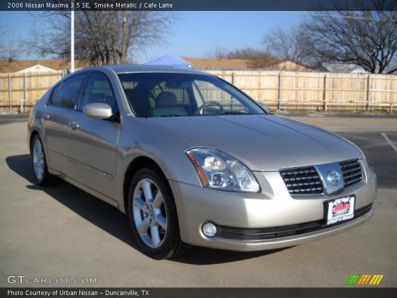 Smoke Metallic / Cafe Latte 2006 Nissan Maxima 3.5 SE