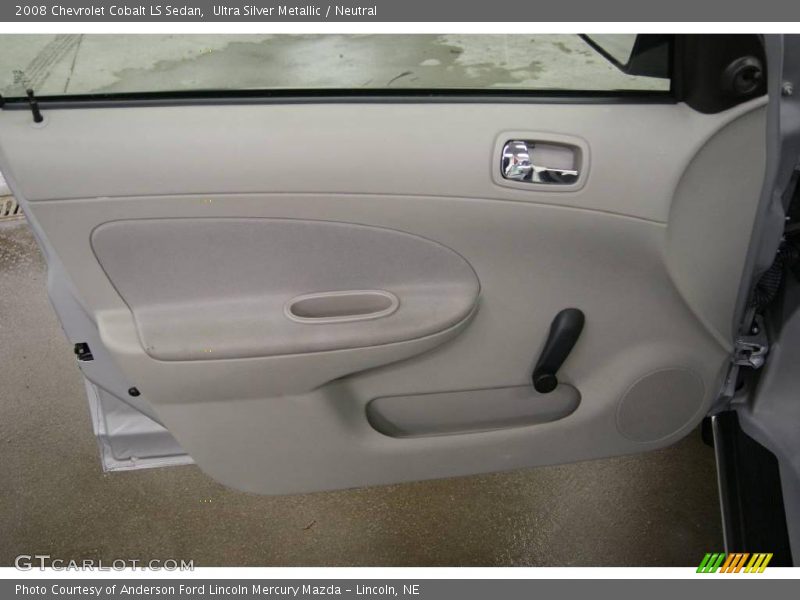 Ultra Silver Metallic / Neutral 2008 Chevrolet Cobalt LS Sedan