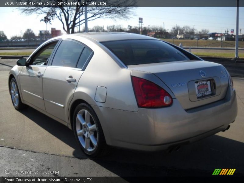 Smoke Metallic / Cafe Latte 2006 Nissan Maxima 3.5 SE