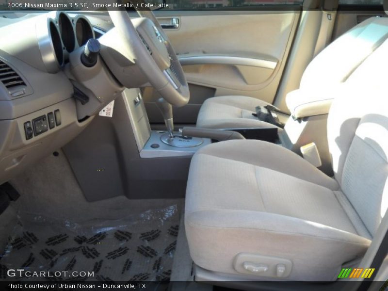 Smoke Metallic / Cafe Latte 2006 Nissan Maxima 3.5 SE