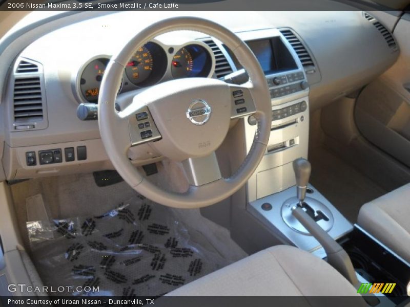 Smoke Metallic / Cafe Latte 2006 Nissan Maxima 3.5 SE