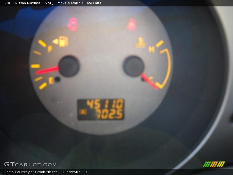 Smoke Metallic / Cafe Latte 2006 Nissan Maxima 3.5 SE
