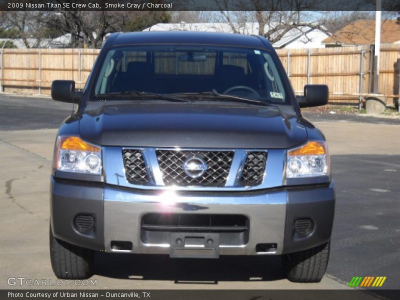 Smoke Gray / Charcoal 2009 Nissan Titan SE Crew Cab