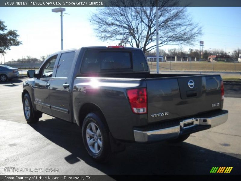 Smoke Gray / Charcoal 2009 Nissan Titan SE Crew Cab