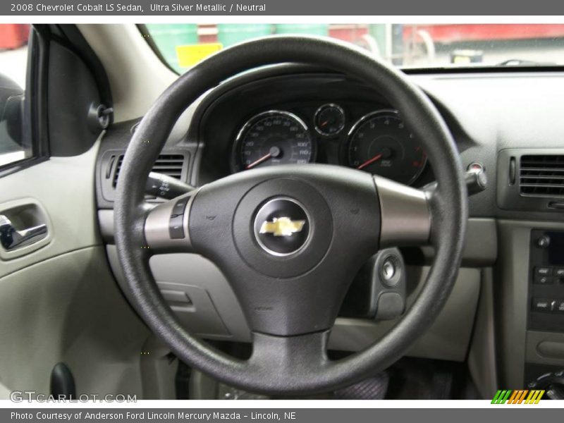 Ultra Silver Metallic / Neutral 2008 Chevrolet Cobalt LS Sedan