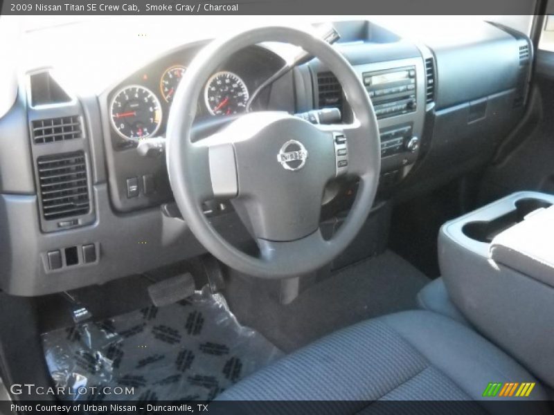 Smoke Gray / Charcoal 2009 Nissan Titan SE Crew Cab