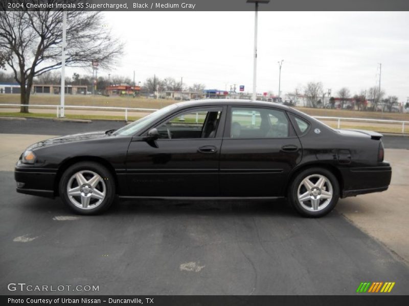 Black / Medium Gray 2004 Chevrolet Impala SS Supercharged