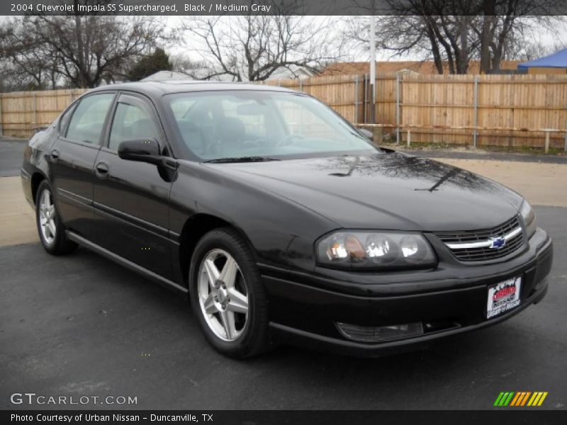 Black / Medium Gray 2004 Chevrolet Impala SS Supercharged