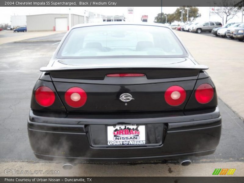 Black / Medium Gray 2004 Chevrolet Impala SS Supercharged