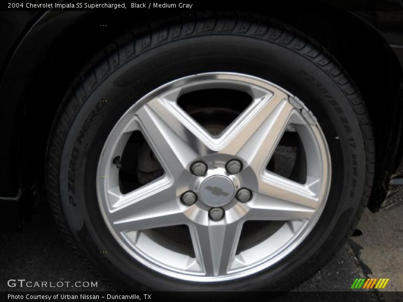Black / Medium Gray 2004 Chevrolet Impala SS Supercharged