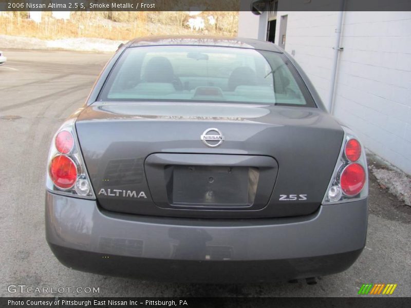 Smoke Metallic / Frost 2006 Nissan Altima 2.5 S