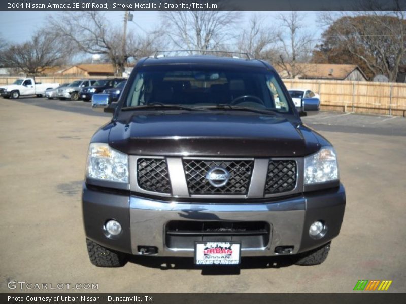 Smoke Metallic / Graphite/Titanium 2004 Nissan Armada SE Off Road