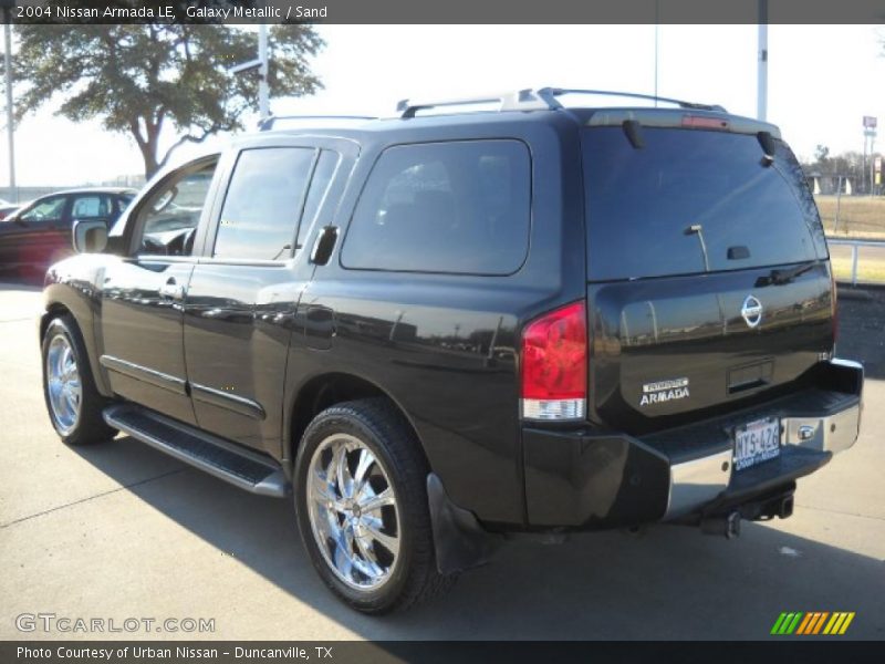 Galaxy Metallic / Sand 2004 Nissan Armada LE