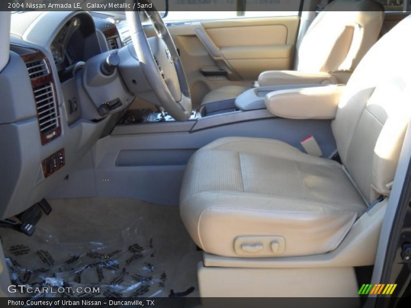Galaxy Metallic / Sand 2004 Nissan Armada LE