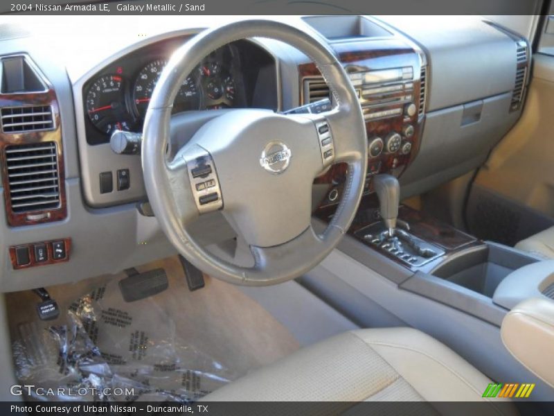Galaxy Metallic / Sand 2004 Nissan Armada LE