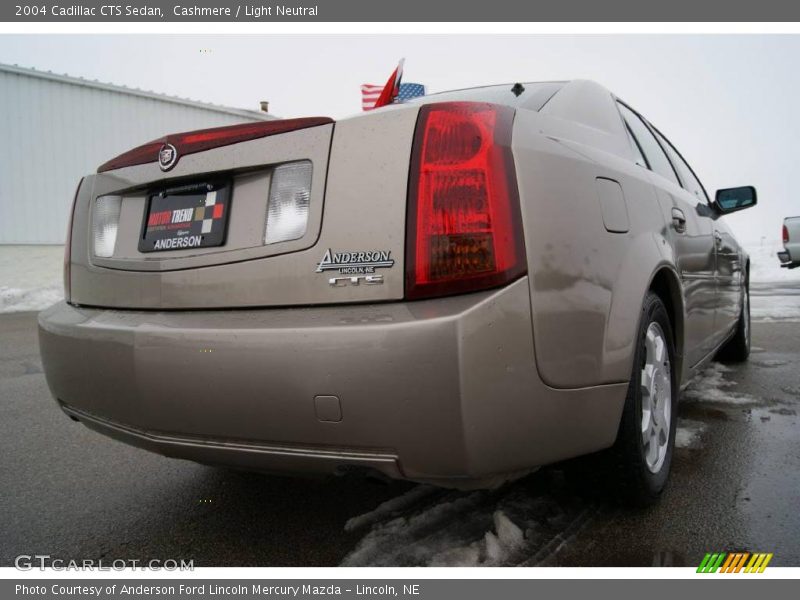 Cashmere / Light Neutral 2004 Cadillac CTS Sedan