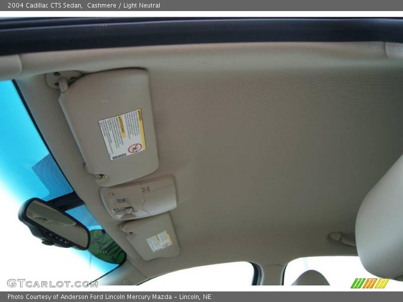 Cashmere / Light Neutral 2004 Cadillac CTS Sedan