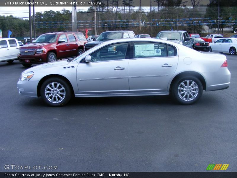 Quicksilver Metallic / Titanium 2010 Buick Lucerne CXL