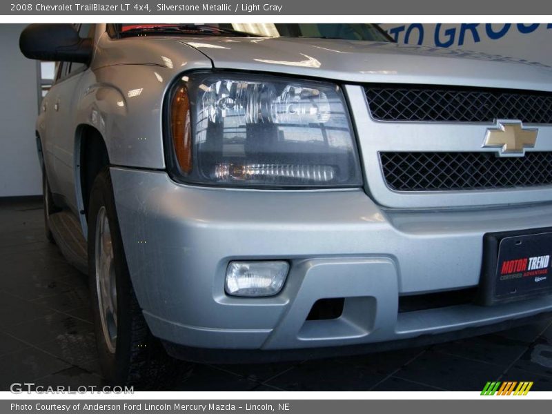 Silverstone Metallic / Light Gray 2008 Chevrolet TrailBlazer LT 4x4