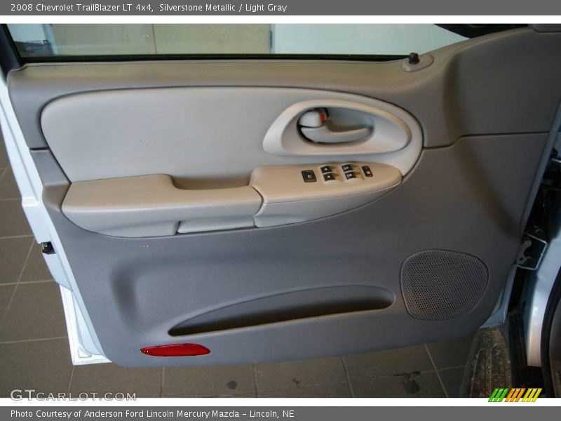Silverstone Metallic / Light Gray 2008 Chevrolet TrailBlazer LT 4x4