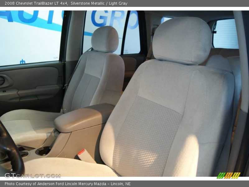 Silverstone Metallic / Light Gray 2008 Chevrolet TrailBlazer LT 4x4