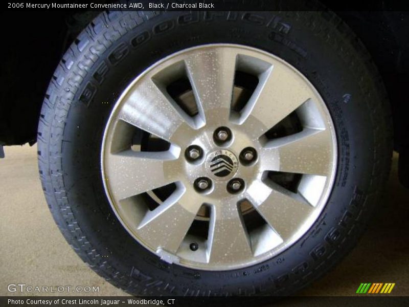 Black / Charcoal Black 2006 Mercury Mountaineer Convenience AWD