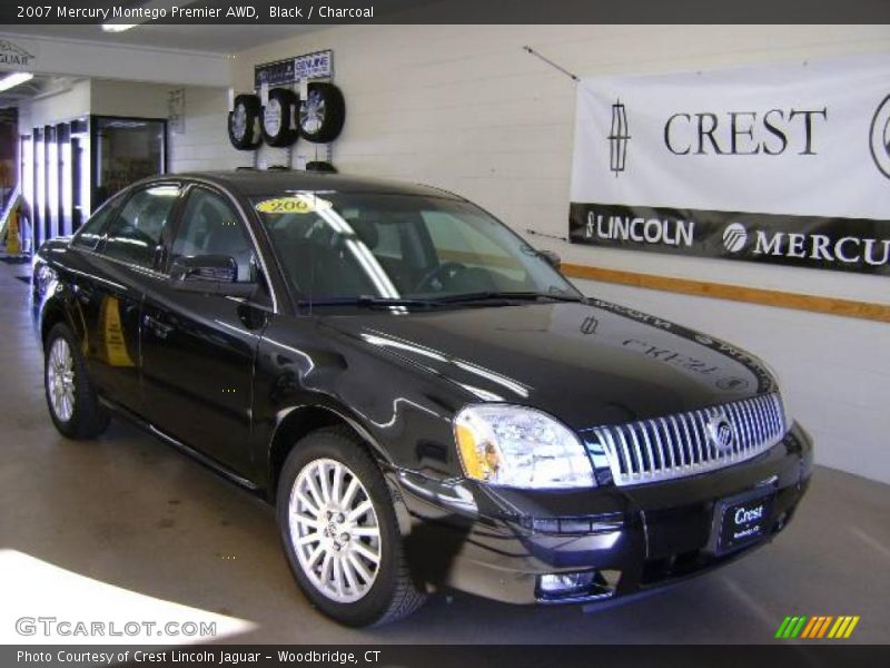 Black / Charcoal 2007 Mercury Montego Premier AWD