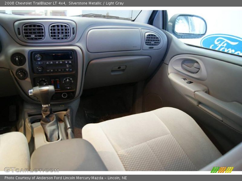 Silverstone Metallic / Light Gray 2008 Chevrolet TrailBlazer LT 4x4