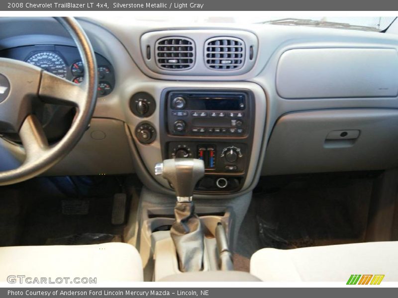 Silverstone Metallic / Light Gray 2008 Chevrolet TrailBlazer LT 4x4