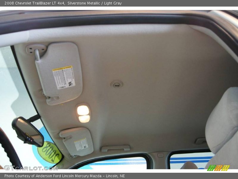 Silverstone Metallic / Light Gray 2008 Chevrolet TrailBlazer LT 4x4