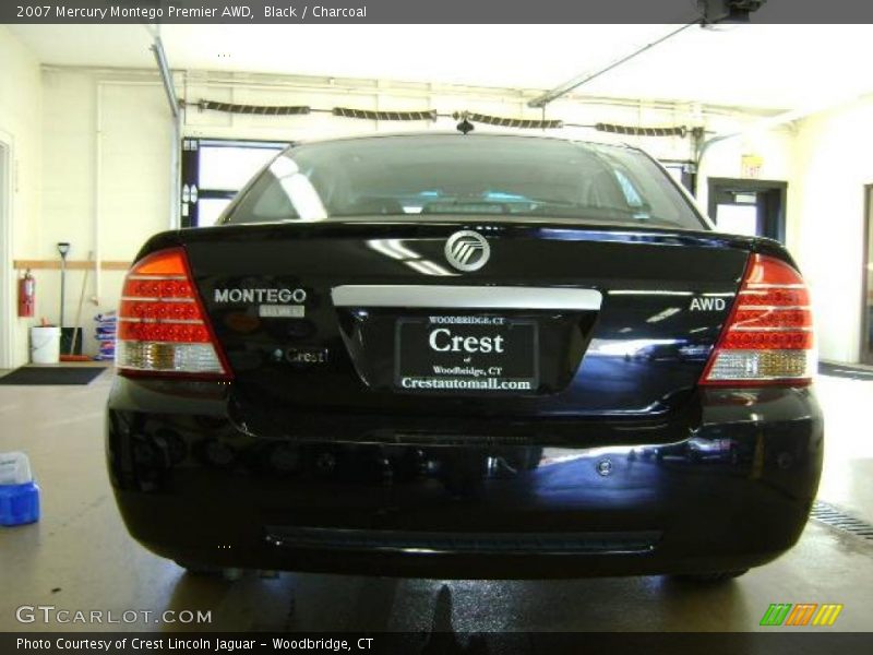 Black / Charcoal 2007 Mercury Montego Premier AWD