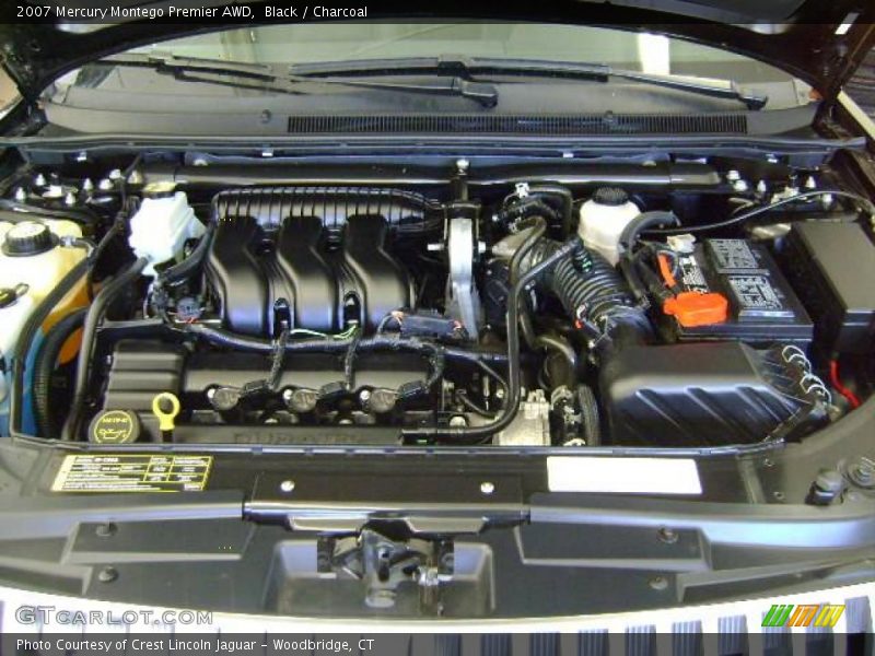 Black / Charcoal 2007 Mercury Montego Premier AWD