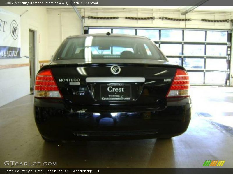 Black / Charcoal 2007 Mercury Montego Premier AWD