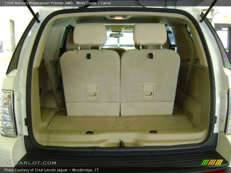 White Suede / Camel 2008 Mercury Mountaineer Premier AWD