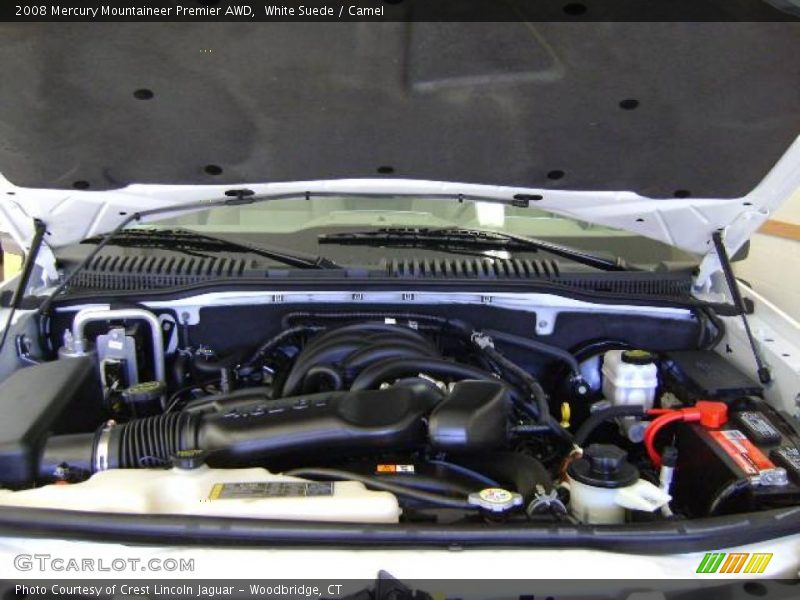 White Suede / Camel 2008 Mercury Mountaineer Premier AWD