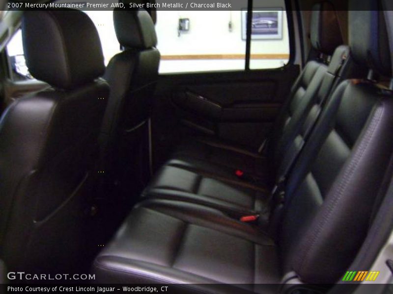 Silver Birch Metallic / Charcoal Black 2007 Mercury Mountaineer Premier AWD