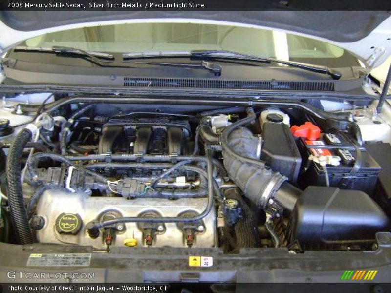 Silver Birch Metallic / Medium Light Stone 2008 Mercury Sable Sedan