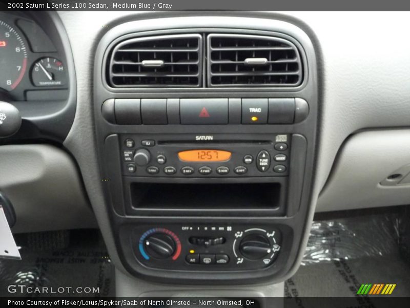 Medium Blue / Gray 2002 Saturn L Series L100 Sedan
