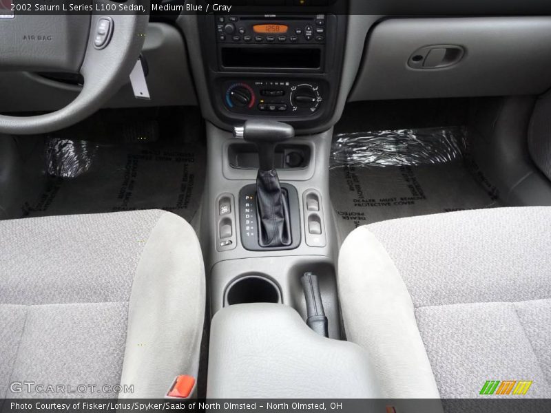 Medium Blue / Gray 2002 Saturn L Series L100 Sedan