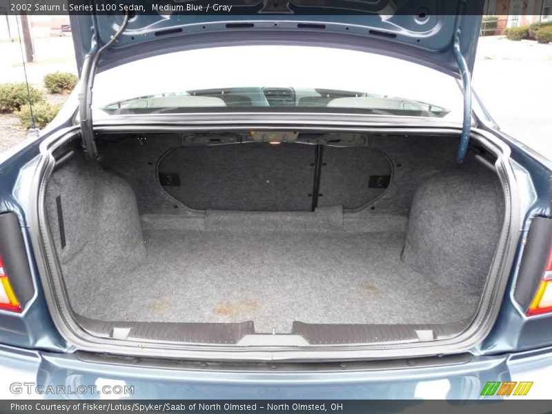 Medium Blue / Gray 2002 Saturn L Series L100 Sedan